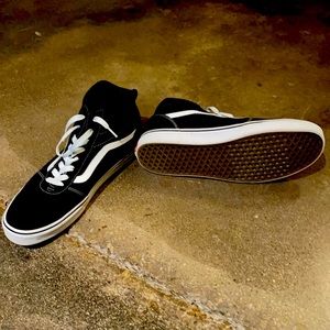Vans Black and White high tops
